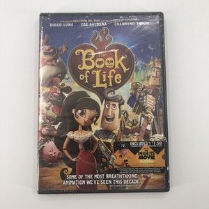 Book of Life Animated Movie DVD Family Comedy Channing Tatum Del Toro NEW Sealed